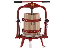 fruitpers type 20 kantelbaar inox sokkel- 11 l