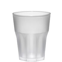 FROSTED GLASS TUMBLER ROCK PP 300 cc (8)