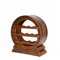 Wijnrek Merlot 2 gebeitst gelakt