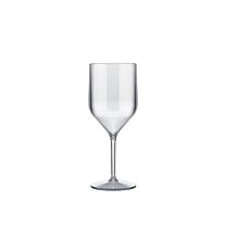 Wijnglas op voet kunststof SAN Wit25 cl