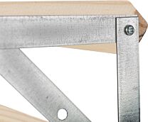 Wine rack à monter bois nature 30 bouteilles (6X4)