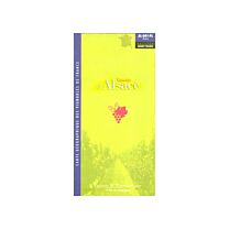 Kaart des Vignobles d'Alsace geplooid